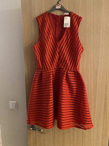 Новое красное платье, размер 42-44