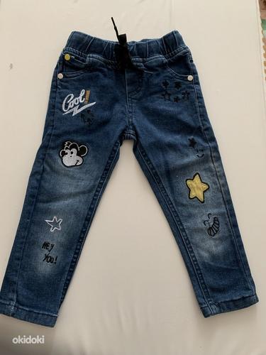 Новые стильные джинсы для мальчика 92-98 см (фото #1)