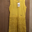 Uus kollane kleit s. XS-164 cm (foto #1)