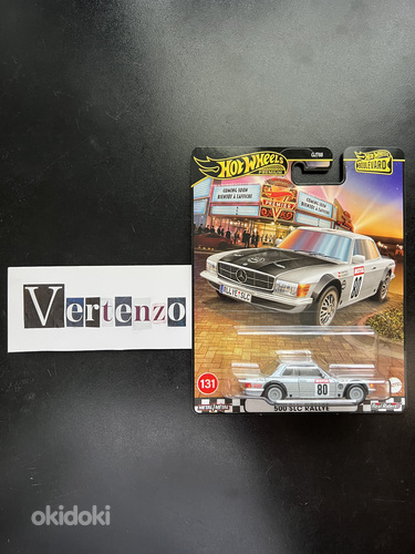2025 Hot Wheels Boulevard '80 Mercedes-Benz 500 SLC Rallye
