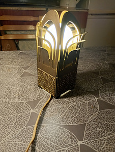 Laua lamp VANAAEGNE vasest korpusega käsitöö. (1 foto / 8)