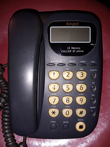 Настольный телефон kingtel с определителем номера