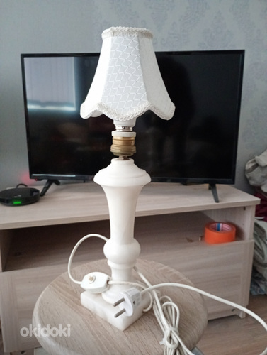 Vanavara. lamp valgest marmorist töökorras jne.