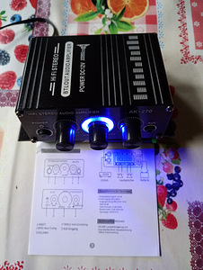 Heli võimendus HI FI stereo 2×20w uus pakendis (1 foto / 10)