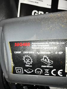 Ketaslõikur Graphite 58G488 (3 foto / 4)