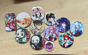 Anime ja Genshin Impacti teemalised aksessuaarid (1 foto / 10)