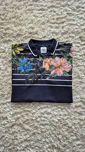 Zara tumesinine mustriga polo - M (1 foto / 2)