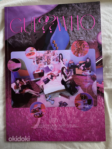 ITZY GUESS WHO АЛЬБОМ (без карточек и плаката)