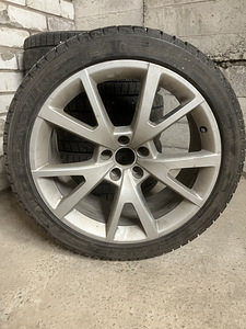 Оригинальные диски Audi 19” + шины MS 255/40/19 (6 фото из 7)