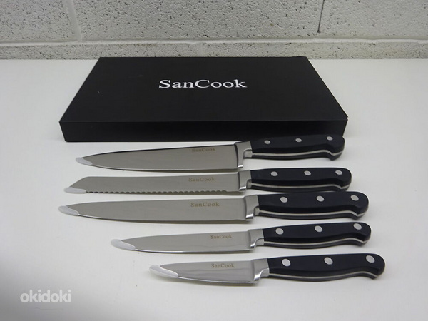 Набор профессиональных кухонных ножей sanCook НОВОЕ! (фото #2)