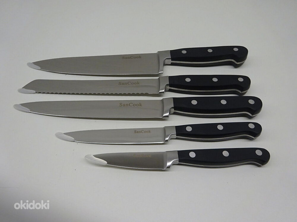 Набор профессиональных кухонных ножей sanCook НОВОЕ! (фото #3)