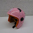 Детский мотоциклетный шлем для девочек розовый зайка (фото #3)