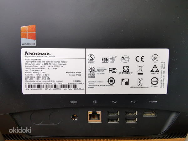 Lenovo All-in-One C340