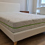 Kunstnahast ECO voodi madratsiga 140x200 väärtus üle 1000EUR (foto #1)