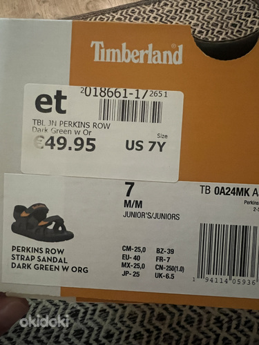 Timberland сандали (фото #2)