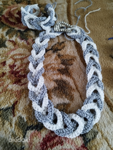 Ожерелье вязаное (фото #4)