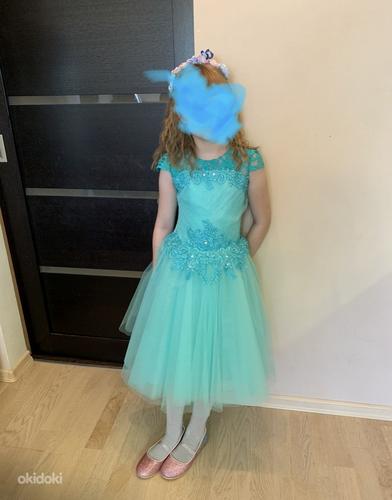 Красивое регулируемое платье для девочки 7-10 лет (фото #3)
