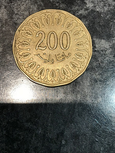 Tuneesia 200 millimes (1 foto / 2)