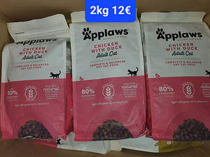 Applaws kuivtoit kassidele, kana- ja pardilihaga 2kg (1 foto / 4)