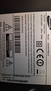 TELEVIISOR SAMSUNG UE 460 700 LS (4 foto / 10)