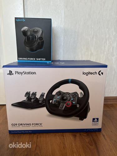Logitech G29 с механической коробкой передач