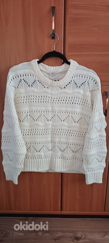 Valge Pepe Jeans sviiter suurus S/M