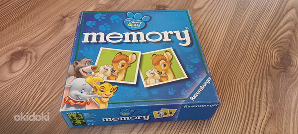 Lauamäng Memory Disney Animal Friends