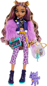 Monster High Clawdeen Wolf Doll with Dog Crescent and Access (2 foto / 5)