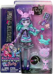 MONSTER HIGH Puppe und Sleepover Zubehör, Twyla Puppe (5 foto / 5)