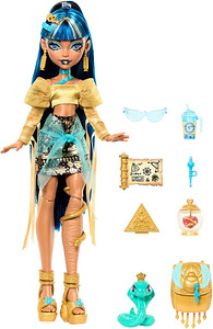 Monster High Cleo De Nile Doll in Golden Blouse and Layered (1 foto / 5)