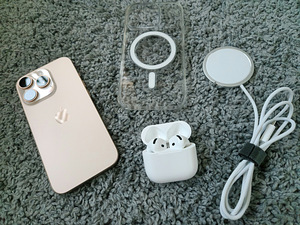 iPhone 16 Pro 256GB Desert Titanium + iDealCare 24 kuuks + (2 foto / 5)