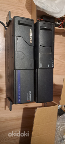 2x коробка, dvd проигрыватель Alpine, Kenwood bluetooth (фото #1)