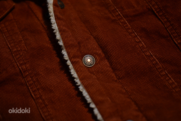 GAP Sherpa-Lined Icon Corduroy куртка (фото #4)