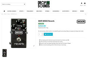 MXR M300 reverb efektipedaal (5 foto / 5)