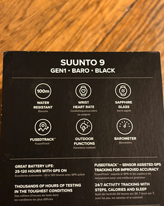 Spordikell Suunto 9 Baro (5 foto / 8)