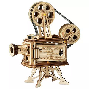 ROKR Vitascope Vintage Film Projector 3D Wooden Puzzle (2 foto / 6)