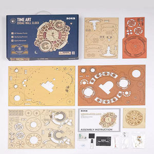 ROKR Zodiac Wall Clock Mechanical Time Art Engine (6 foto / 6)