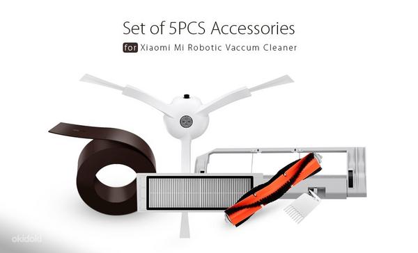 Xiaomi Mi Robot Vacuum, Roborock S50, S5 5в1 набор, оригинал (фото #1)