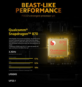 Xiaomi POCO F3 Sinine 6GB/128GB 5G EU uus pakendis, garantii (2 foto / 10)