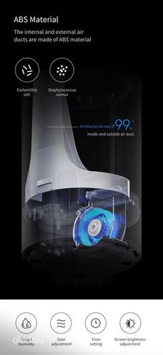Xiaomi Smartmi Humidifier 1S умный увлажнитель воздуха новый (фото #3)