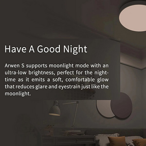 Xiaomi Yeelight Arwen 450C nutikas laelamp 50cm Uus pakendis (2 foto / 3)
