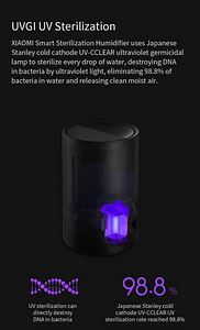 Xiaomi Smartmi Humidifier nutikas õhuniisuti uus, pakendis (5 foto / 9)