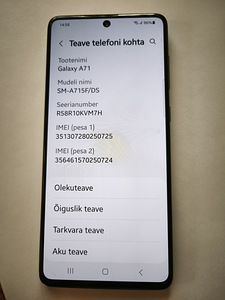 Samsung Galaxy A71 (2 foto / 3)