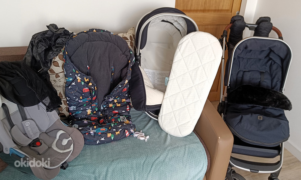 Müüa Moon ReSea S 2-in-1 laste vanker + Concord turvahäll