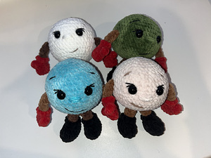Amigurumi, käsitöö mänguasjad (5 foto / 10)