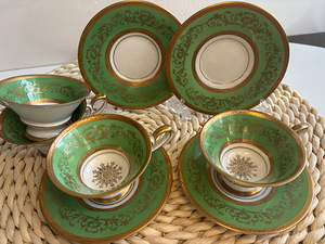 4 vintage mokatassi paari (1 foto / 4)
