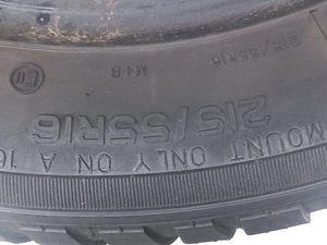 Naastrehvid R16/55/215 Euromaster (3 foto / 4)