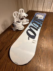 Uus lumelaua komplekt Nitro Lectra 146cm + klambrid (6 foto / 9)