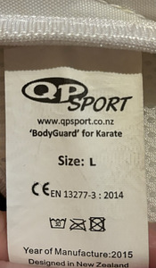 Karate vest (3 foto / 3)