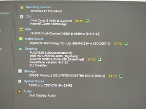 I5-4460/B85/16GB/SSD 256GB/Nvidia P106-090 6GB (2 foto / 9)